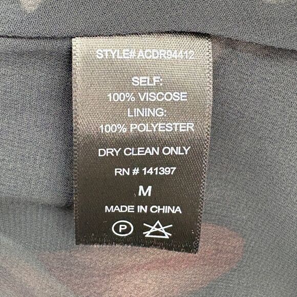 ASTR the Label Off the Shoulder Floral Mini Dress size medium vacation tropical - Picture 12 of 14